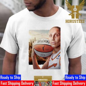 10000 Career Points In WNBA History For Diana Taurasi Unisex T-Shirt