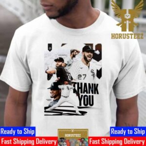 Chicago White Sox Thank You For Everything For Lucas Giolito And Reynaldo Lopez Unisex T-Shirt