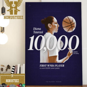 Congrats Diana Taurasi 10000 Career Points And Counting In WNBA Home Decor Poster Canvas