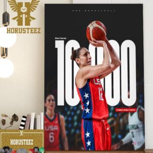 Congrats Diana Taurasi 10K Career Points The Greatest Scorer In The WNBA History Home Decor Poster Canvas