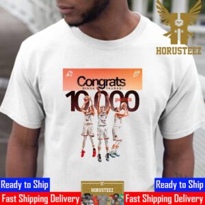 Congrats The Goat Of WNBA Diana Taurasi Becomes The First Player Reach 10000 Career Points In WNBA Unisex T-Shirt