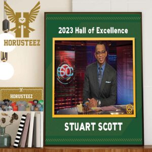 Congratulations to Stuart Scot Is The 2023 Little League Hall Of Excellence Home Decor Poster Canvas