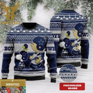 Dallas Cowboys Snoopy Custom Cowboys NFL For Christmas 2023 Xmas Ugly Sweater
