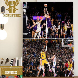 Diana Taurasi Handshake LeBron James For Records In WNBA And NBA Home Decor Poster Canvas