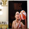Diana Taurasi Is The First Player In WNBA History To Score 10000 Points In Career Home Decor Poster Canvas