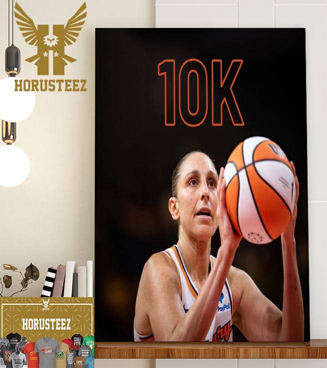 Diana Taurasi Is Now The First Player In WNBA History With 10000 Career Points Home Decor Poster Canvas