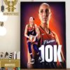 Diana Taurasi Is The First WNBA Player Ever To Reach 10000 Career Points Home Decor Poster Canvas