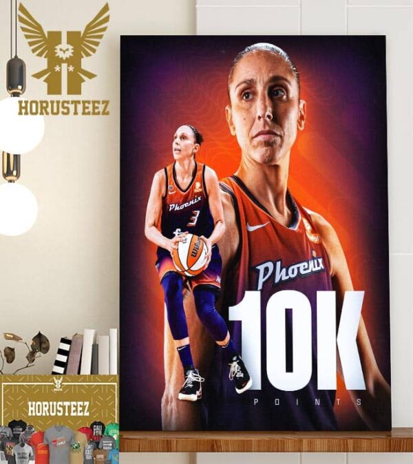 Diana Taurasi Is The First WNBA Player In History To Reach 10000 Points Home Decor Poster Canvas