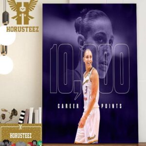 Goat of WNBA Diana Taurasi Reach 10000 Career Points Home Decor Poster Canvas