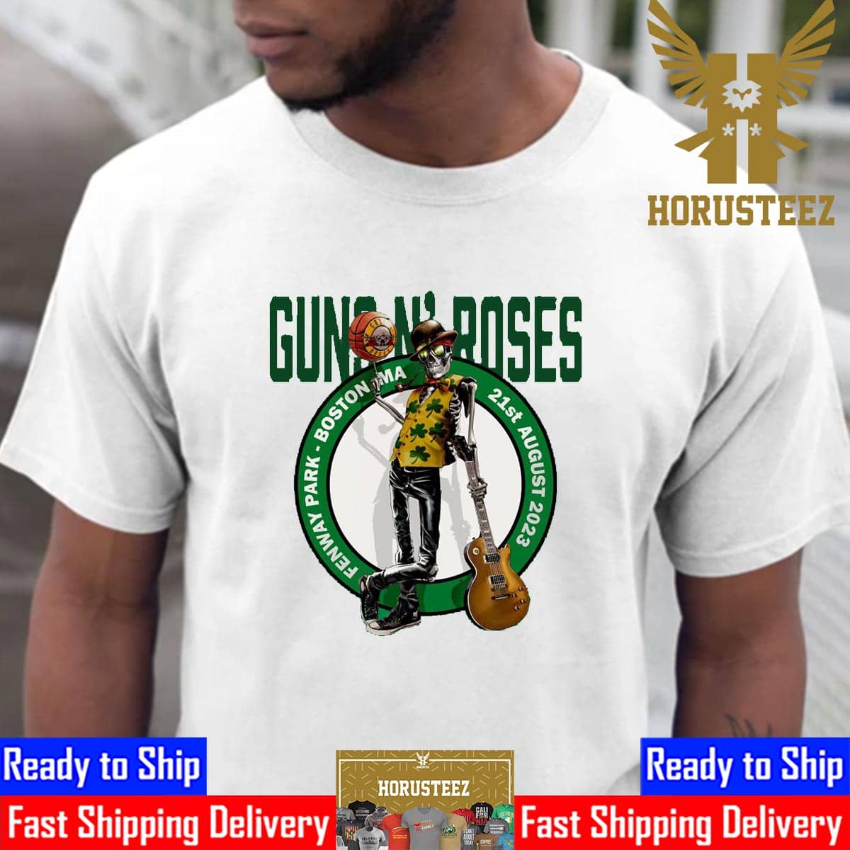 Guns N Roses North America Tour at Fenway Park Boston MA 21st August 2023 Unisex T-Shirt