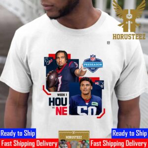Houston Texans Vs New England Patriots at NFL Preseason 2023 Unisex T-Shirt