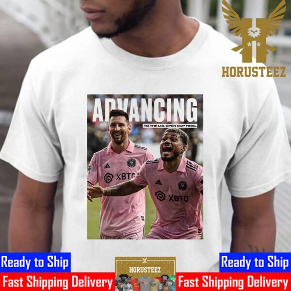 Inter Miami CF Advancing To The US Open Cup Final 2023 Unisex T-Shirt