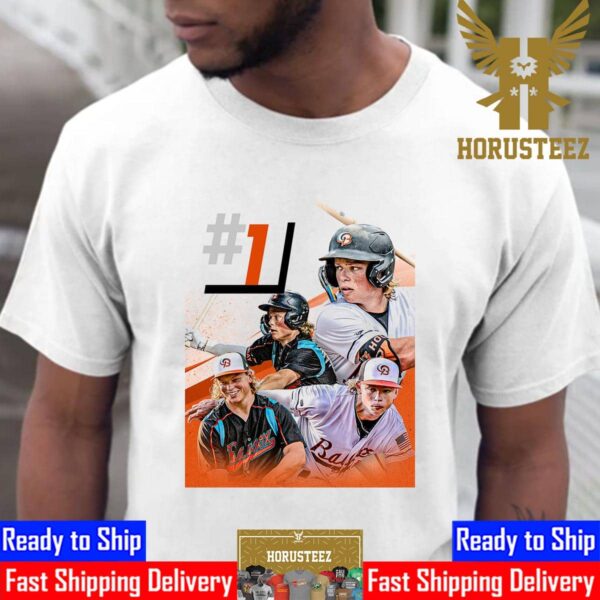 Jackson Holliday Top 1 In The Top 100 Prospects Unisex T-Shirt