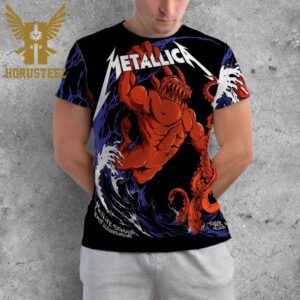 Metallica World Tour M72 East Rutherford At MetLife Stadium NJ US August 4 2023 All Over Print Shirt