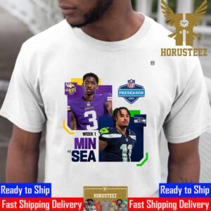 Minnesota Vikings Vs Seattle Seahawks at NFL Preseason 2023 Unisex T-Shirt