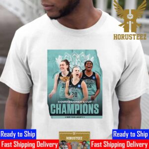 New York Liberty Are The 2023 Commissioner’s Cup Champions Unisex T-Shirt