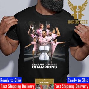 Official Inter Miami CF Are The Leagues Cup 2023 Champion Unisex T-Shirt