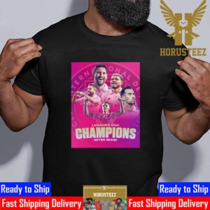 Official Inter Miami CF Have Won The 2023 Leagues Cup Champions Unisex T-Shirt