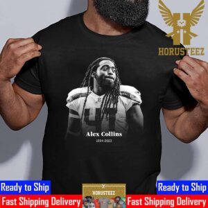 RIP Former NFL Running Back Alex Collins 1994 2023 At The Age Of 28 Unisex T-Shirt