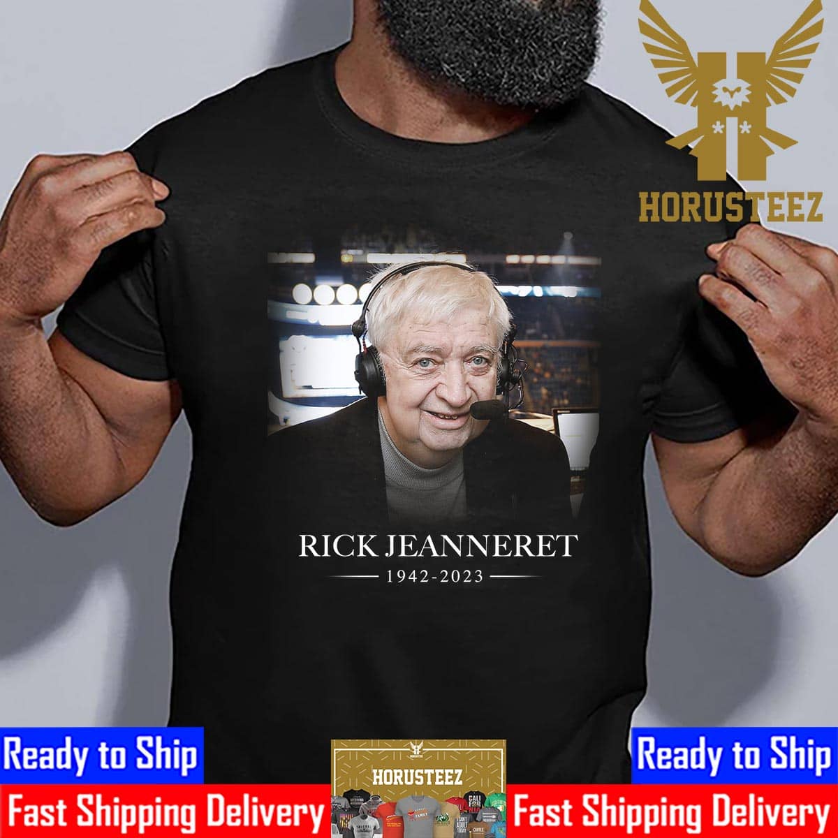 RIP Legendary Buffalo Sabres Broadcaster Rick Jeanneret 1942 2023 At The Age Of 81 Unisex T-Shirt