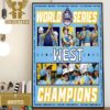 El Segundo Are The 2023 Little League Baseball World Series US Champions Home Decor Poster Canvas