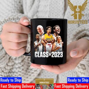 The Basketball Hall Of Fame Class Of 2023 Official Poster Coffee Ceramic Mug