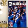 The EA Sports NFL Madden 24 Cover Josh Allen Buffalo Bills Home Decor Poster Canvas