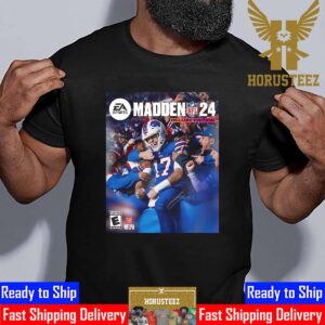 The EA Sports NFL Madden 24 Cover Josh Allen Buffalo Bills Deluxe Edition Unisex T-Shirt