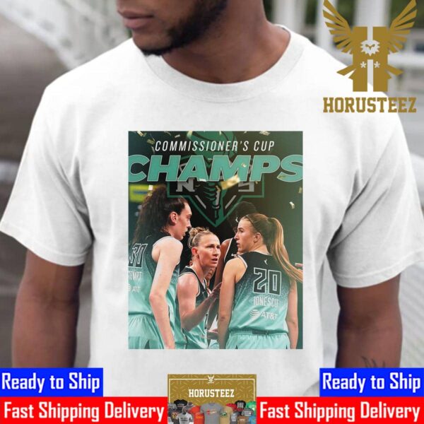 The New York Liberty Are Commissioner’s Cup Champs 2023 Unisex T-Shirt