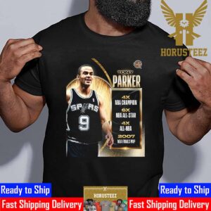 Tony Parker Basketball Hall Of Fame Resume Class Of 2023 Unisex T-Shirt