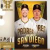 Welcome To San Diego Padres Garrett Cooper And Sean Reynolds From The Marlins Home Decor Poster Canvas