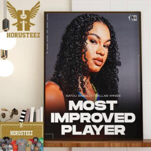 2023 WNBA Most Improved Player Is Satou Sabally Home Decor Poster Canvas