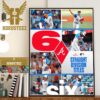 2023 NL East Champions Are The Atlanta Braves Home Decor Poster Canvas