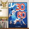 Giancarlo Stanton 400 HR With New York Yankees In MLB Home Decorations Poster Canvas