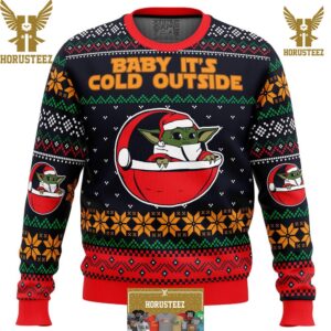 Baby Its Cold Outside Star Wars Funny Christmas Ugly Sweater