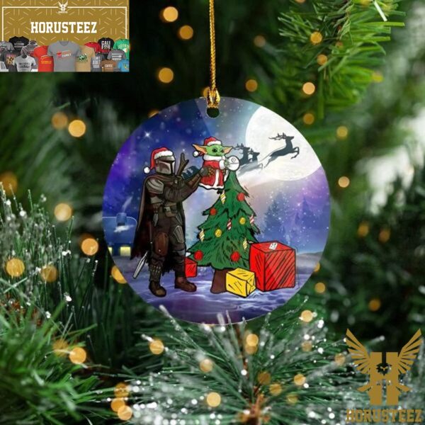 Baby Yoda The Mandalorian Star Wars Christmas Tree Decorations Ornament
