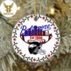 Baltimore Ravens Logo Christmas Hanging Tree NFL 2023 Decorations Christmas Ornament