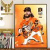 Congrats to Wilmer Flores on 500 Major League RBI Home Decor Poster Canvas