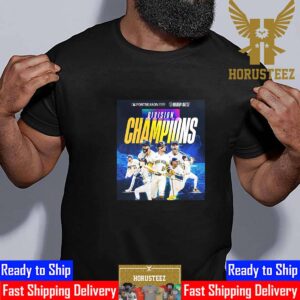 Brewed For Battle This Is My Crew Milwaukee Brewers Are The 2023 National League Central Division Champions Unisex T-Shirt