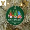 Buffalo Bills NFL Custom Name Grinch Candy Cane Christmas Tree Decorations Ornament