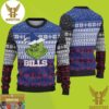 Buffalo Bills Grinch For Xmas Holiday Christmas Ugly Sweater