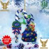 Buffalo Bills NFL Skull Joker Christmas Tree Decorations Ornament