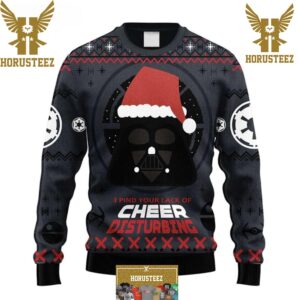 Cheer Disturbing Darth Vader In Star Wars Funny Christmas Ugly Sweater