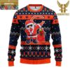 Chicago Bears Custom NFL Football Field Christmas Ugly Sweater