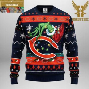 Chicago Bears Grinch NFL Christmas Ugly Sweater