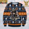 Chicago Bears Mascot Football Helmet Christmas Ugly Sweater