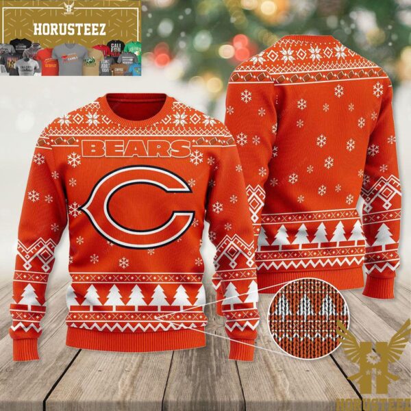Chicago Bears Ugly Christmas Sweater NFL Chicago Bears Christmas Ugly Sweater