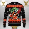 Cincinnati Bengals Funny Grinch Best For Xmas Holiday Christmas Ugly Sweater