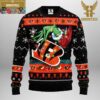 Cincinnati Bengals Grateful Dead Skull And Bears Ugly Sweater NFL Football Christmas Ugly Sweater