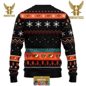 Cincinnati Bengals Grinchs Xmas Day Best For Holiday Christmas Ugly Sweater